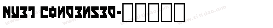 Nyet Condensed字体转换